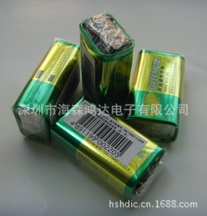 【碳性 9V電池 麥克風 話筒電池】價格,廠家,圖片,庫存電子元器件,深圳市海森鴻達電子-